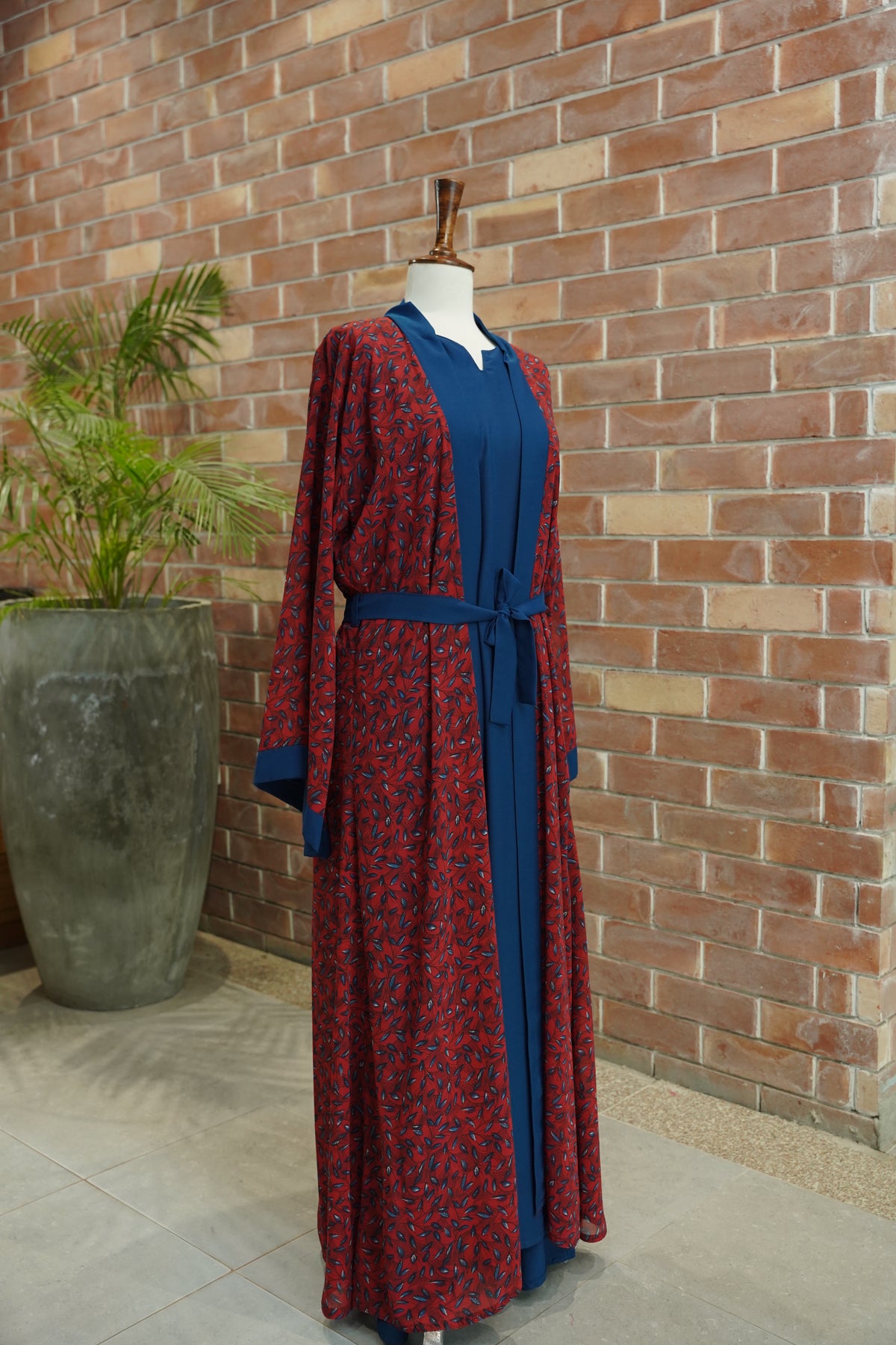 Print Gown Style Abaya